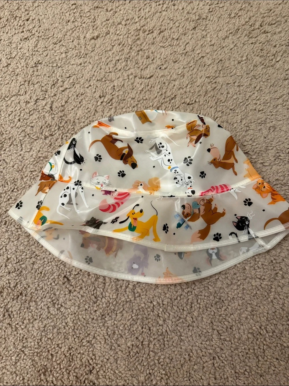 Disney Dogs & Cats Rain Bucket Hat